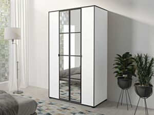 Vaatekaappi BIRELTO I 120 4D