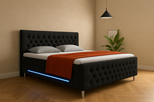 Mannermainen sänky M-CHESTER LED