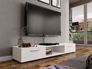 TV-pöytä PANEZI-biały (valkoinen)